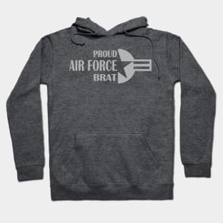 Proud Air Force Brat Roundel Star Hoodie